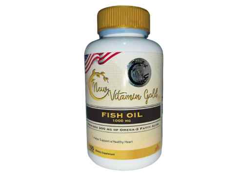 Fish Oil (1000 Mg x 100) New Vitamin Gold